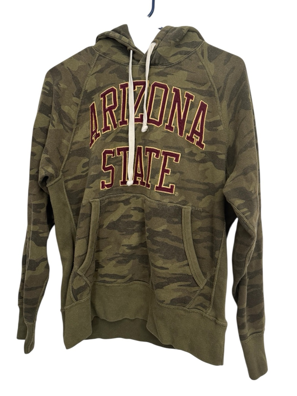 American Eagle Tailgate Camo Arizona State University Hoodie Sweatshirt Size S